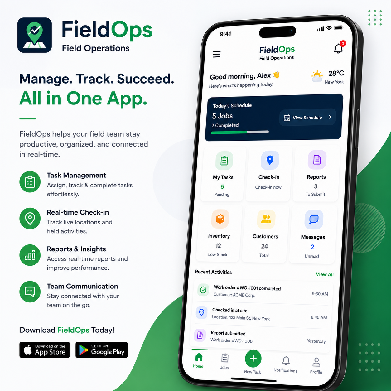 Mobile app development project